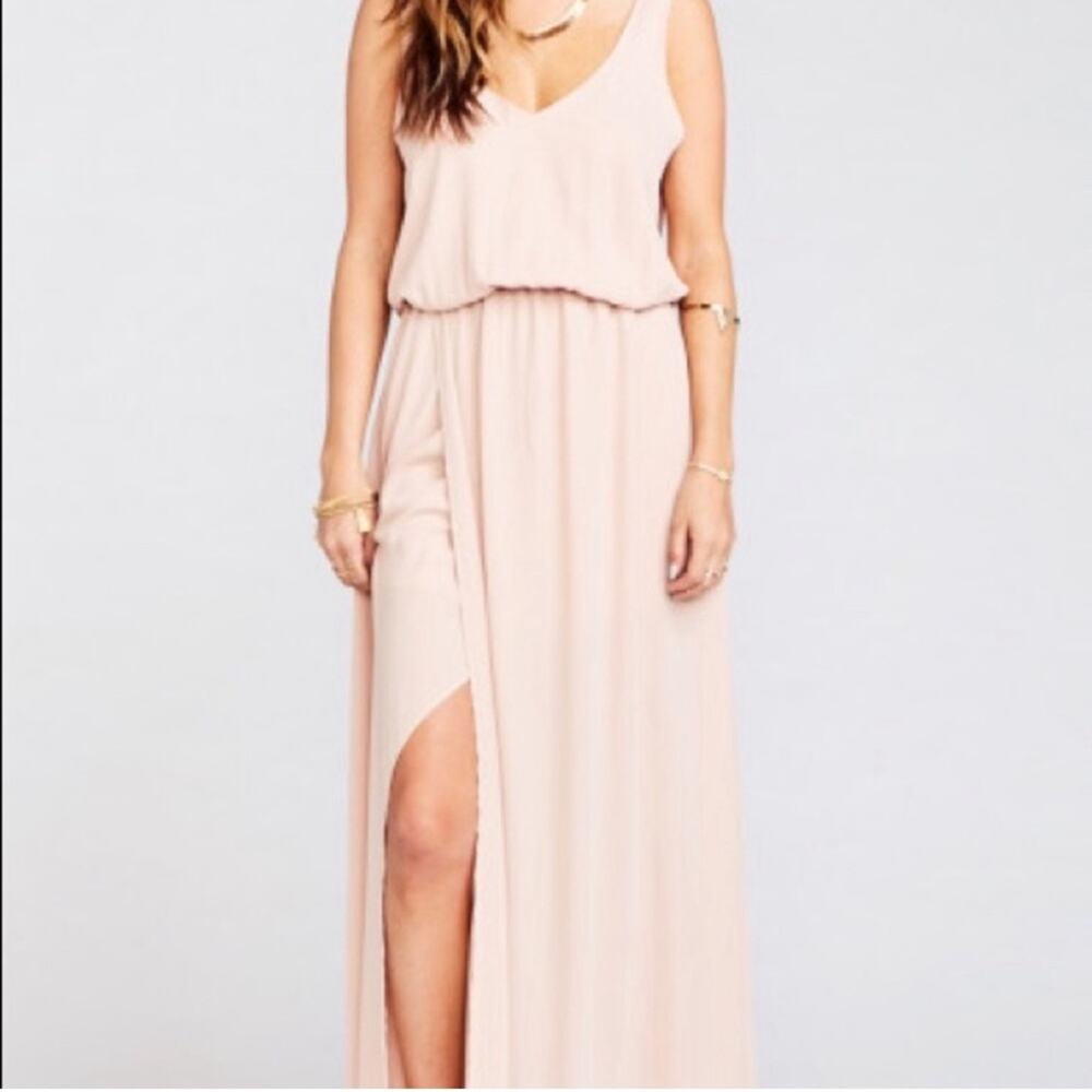 Show Me Your Mumu Maxi Kendall Dress - NEUTRAL BEIGE - Picture 3 of 15